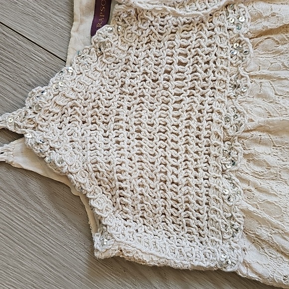 Rapsodia Crochet Lace Summer Dress, Medium - Picture 4 of 15